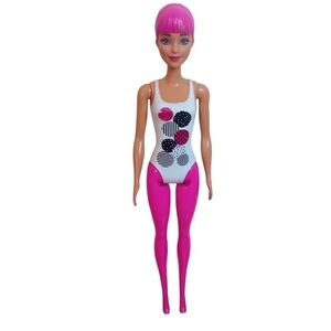 2019 Mattel Barbie Color Reveal Fashion Doll‎ Molded Pink Hair Girls Toys READ